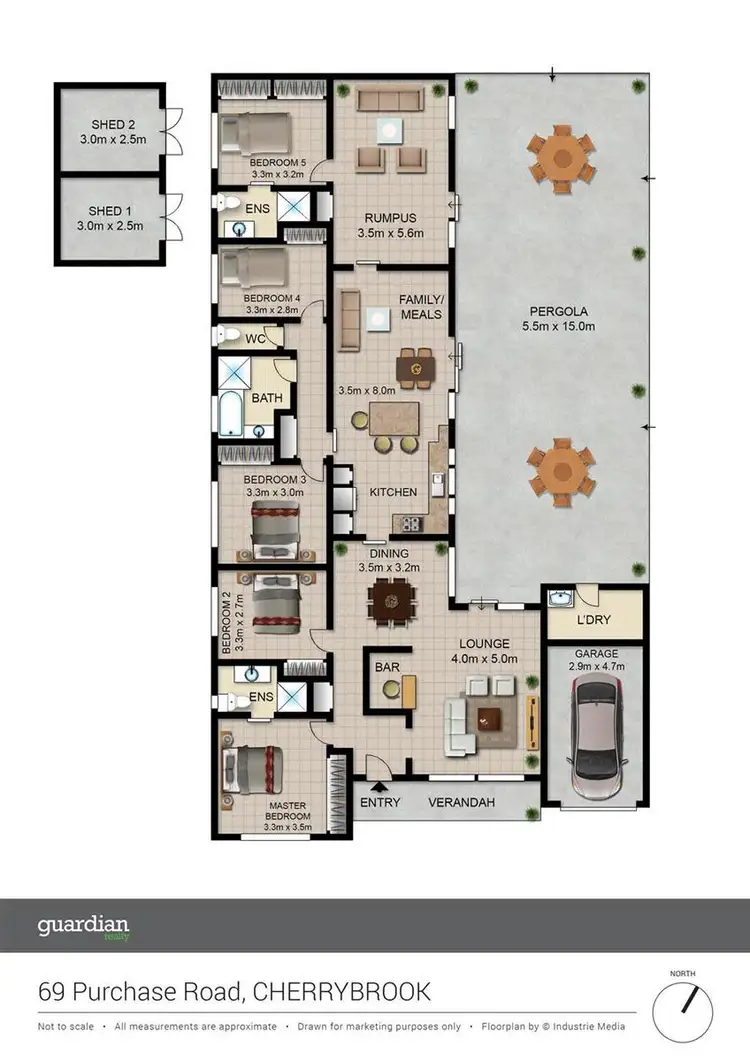 Floorplan of Homely house listing, 69 Purchase Road, Cherrybrook NSW 2126