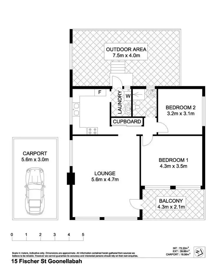 Floorplan of Homely house listing, 15 Fischer Street (off Taylor Ave), Goonellabah NSW 2480