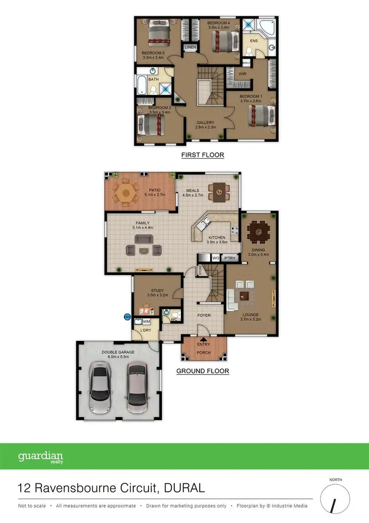 Floorplan of Homely house listing, 12 Ravensbourne Circuit, Dural NSW 2158