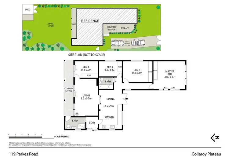 Floorplan of Homely house listing, 119 Parkes Road, Collaroy Plateau NSW 2097