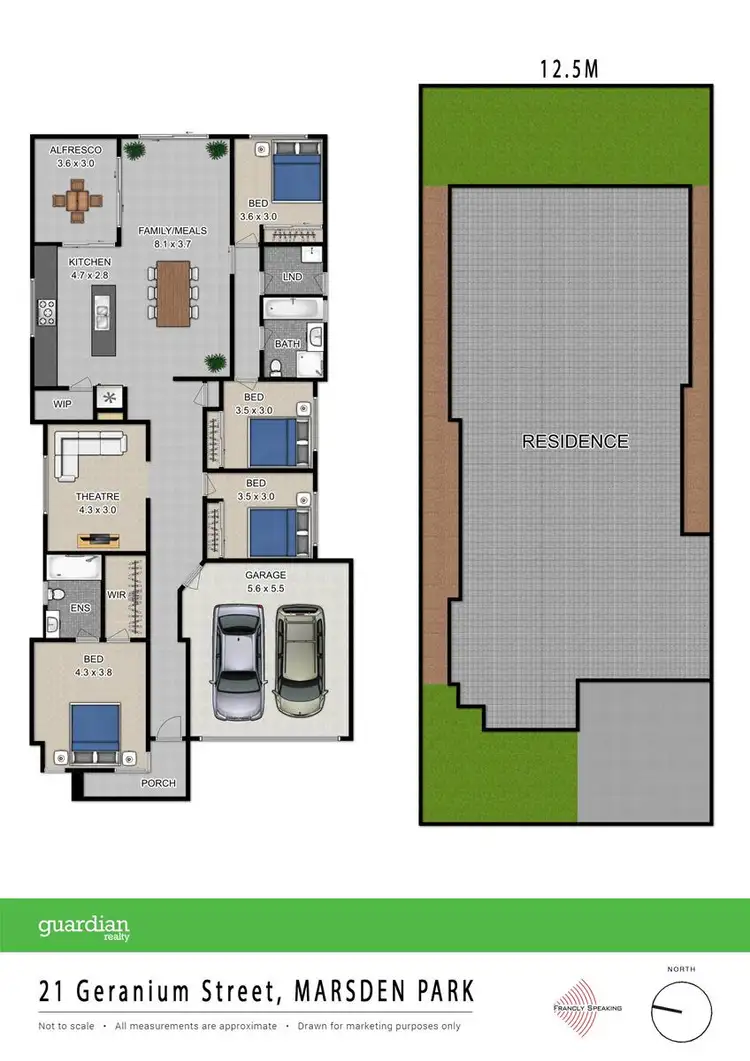 Floorplan of Homely house listing, 21 Geranium Street, Marsden Park NSW 2765