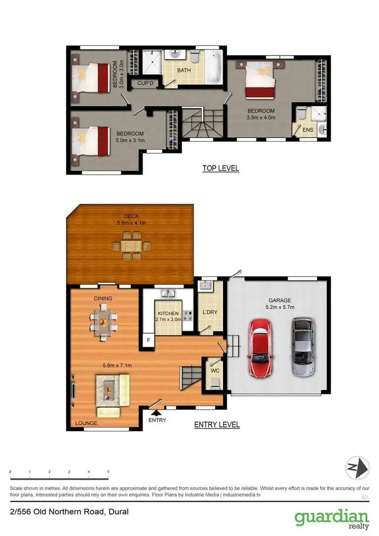 Floorplan of Homely house listing, 2/556 Old Northern Road, Dural NSW 2158
