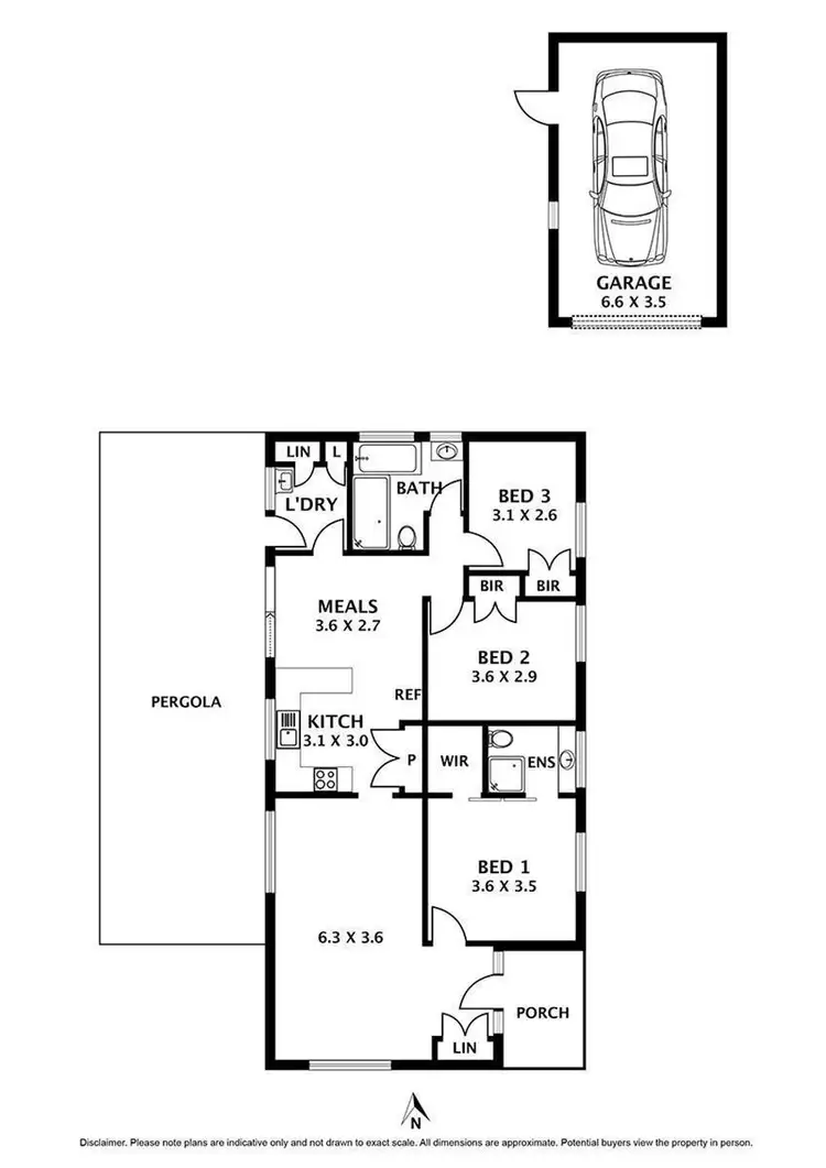 Floorplan of Homely house listing, 50 Learmonth Street, Sunbury VIC 3429