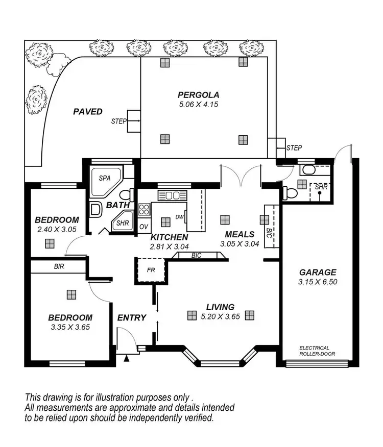 Floorplan of Homely unit listing, 2/14 Durdin Road, Hawthorn SA 5062