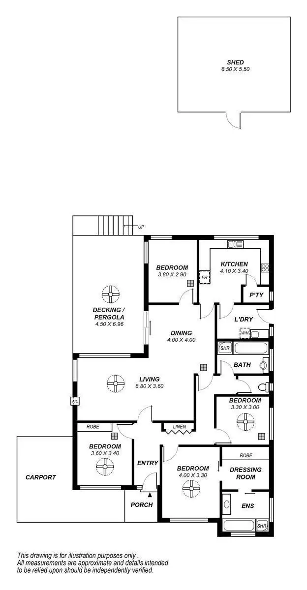 Floorplan of Homely house listing, 5 Bonview Avenue, Panorama SA 5041