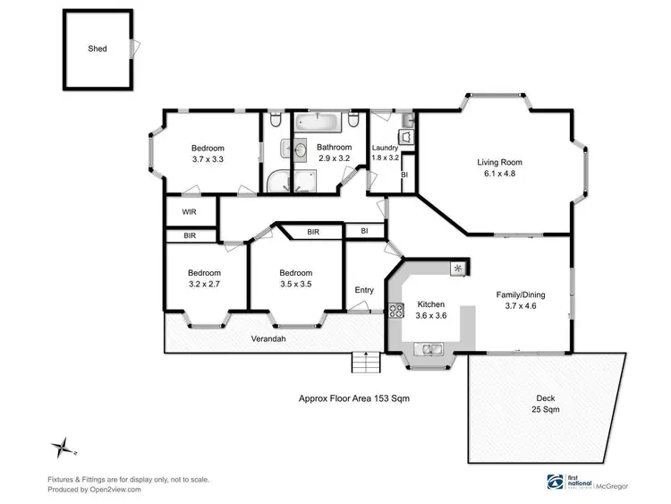 Floorplan of Homely house listing, 32 Godfrey Road, Claremont TAS 7011