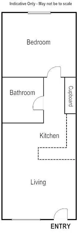 Floorplan of Homely unit listing, 3/26 Palm Circuit, Ross NT 873