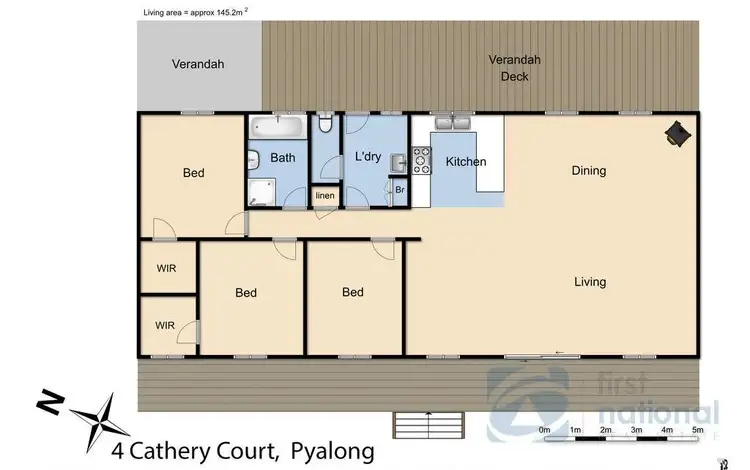 Floorplan of Homely house listing, 4 Cathery Court, Pyalong VIC 3521