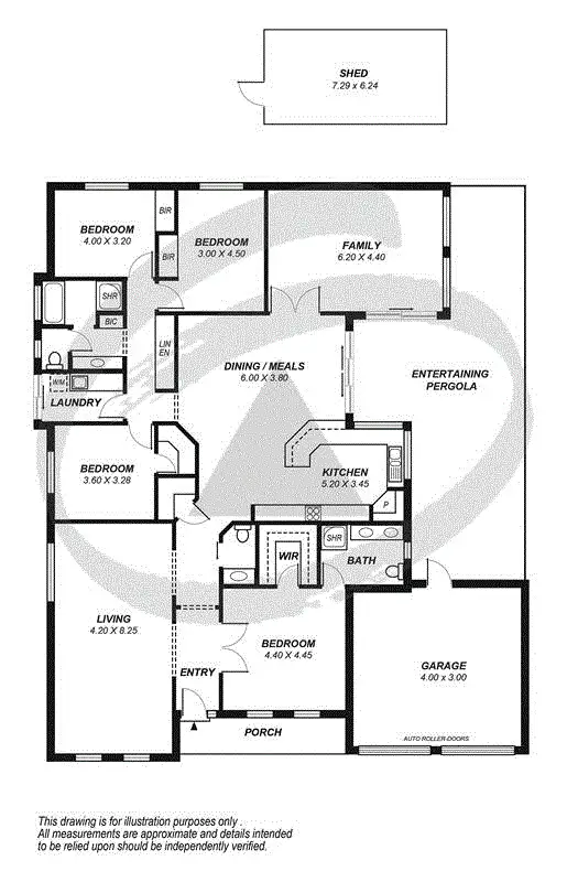 Floorplan of Homely house listing, 108 Burnbank Way, Mount Barker SA 5251