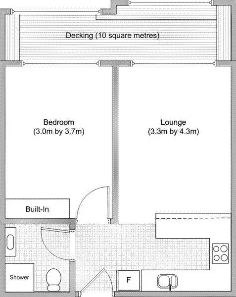Floorplan of Homely apartment listing, 6/51-55 Euston Road, Alexandria NSW 2015