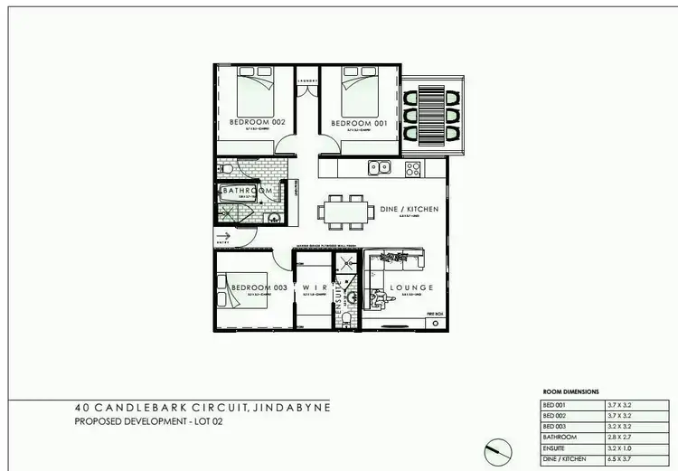 Floorplan of Homely house listing, 40 Candlebark Circuit, Jindabyne NSW 2627