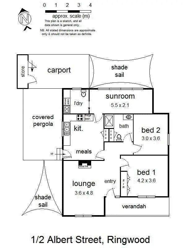 Floorplan of Homely house listing, 1/2 Albert Street, Ringwood VIC 3134