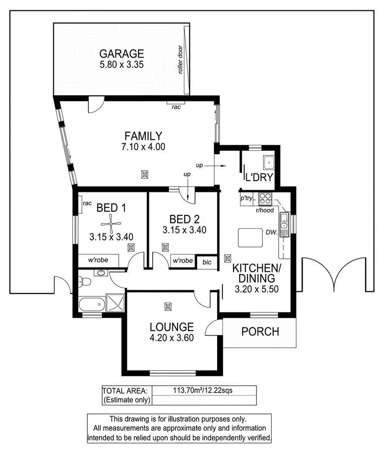 Floorplan of Homely house listing, 6/11 Kingfisher Drive, Semaphore Park SA 5019