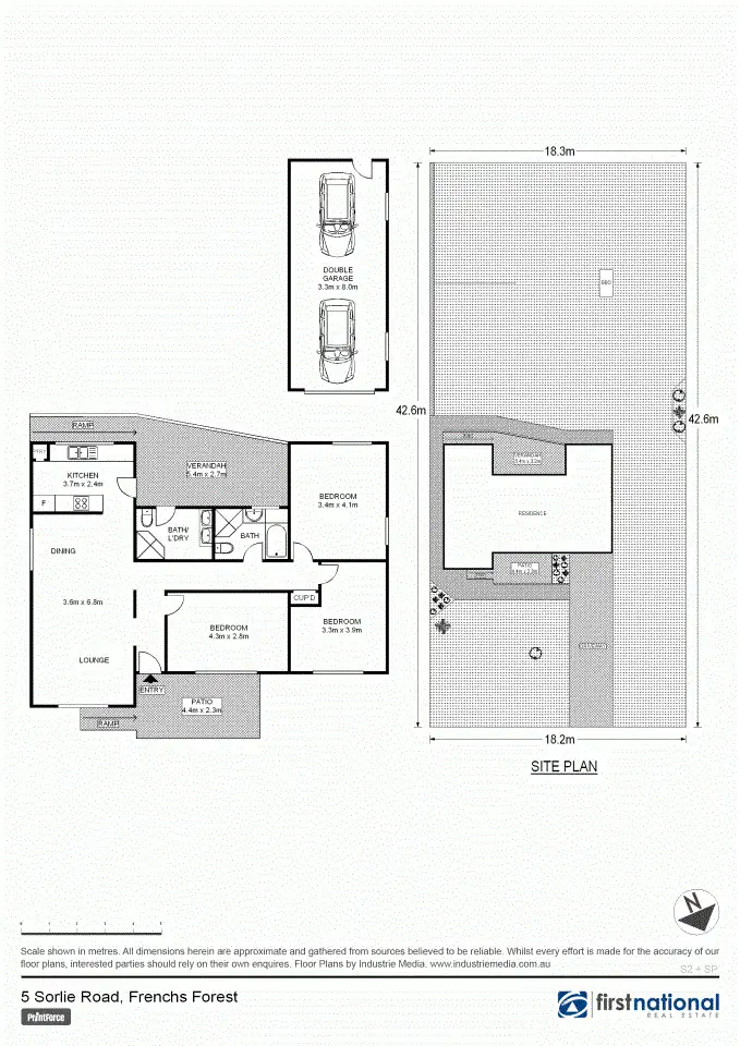 Floorplan of Homely house listing, 5 Sorlie Road, Frenchs Forest NSW 2086