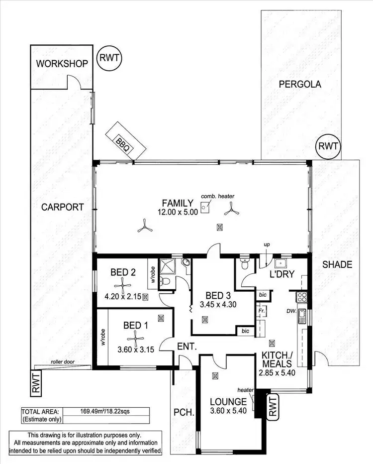Floorplan of Homely house listing, 34 Baker Street, Somerton Park SA 5044