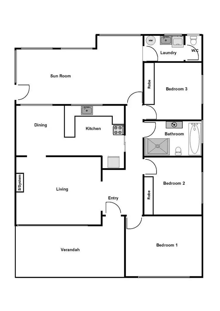 Floorplan of Homely house listing, 29 Fairfax Avenue, Warrnambool VIC 3280