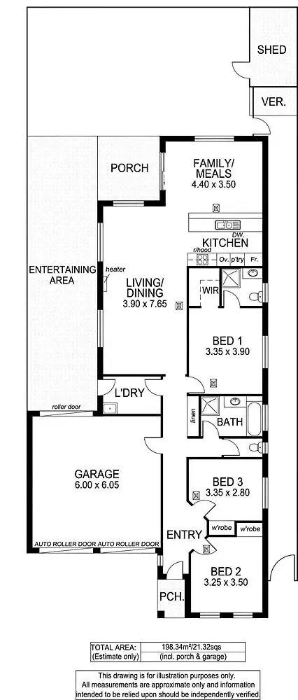Floorplan of Homely house listing, 49 Greenlees Parade, Aldinga Beach SA 5173