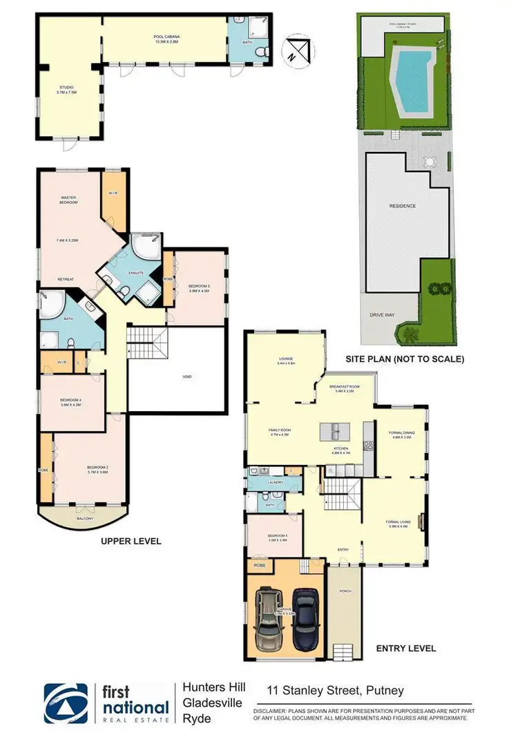 Floorplan of Homely house listing, 11 Stanley Street, Putney NSW 2112