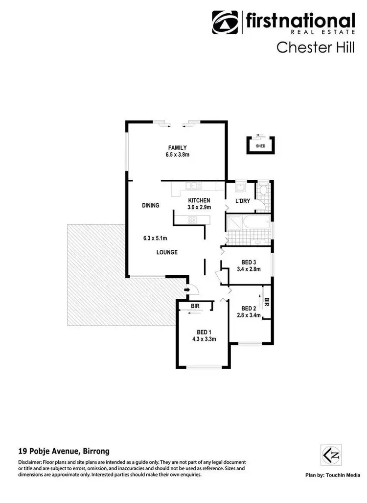 Floorplan of Homely house listing, 19 Pobje Avenue, Birrong NSW 2143