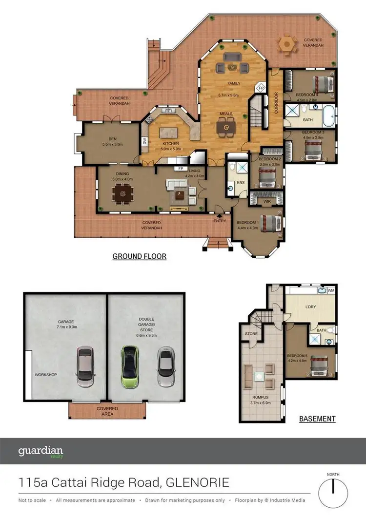 Floorplan of Homely house listing, 115A Cattai Ridge Road, Glenorie NSW 2157