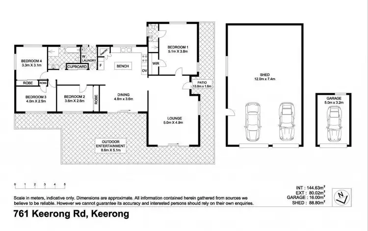 Floorplan of Homely house listing, 761 Keerrong Road, Keerrong NSW 2480