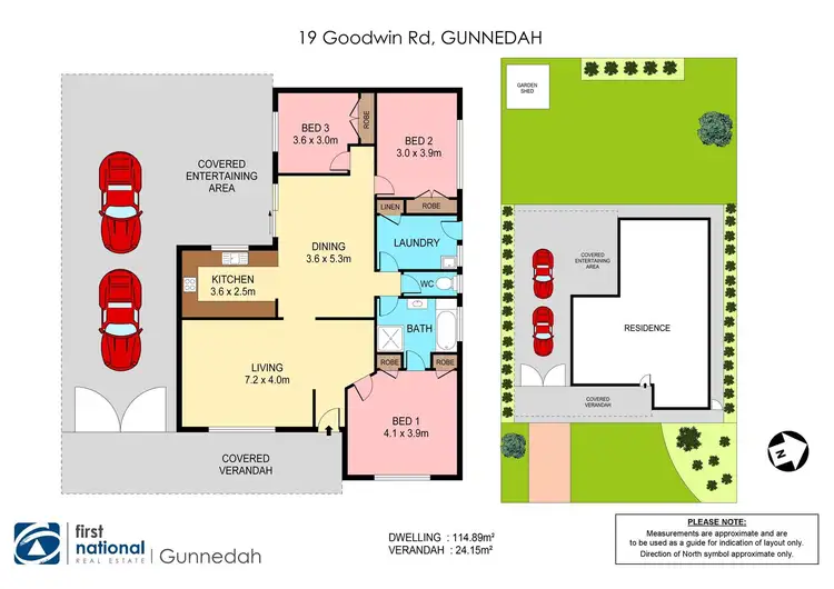 Floorplan of Homely house listing, 19 Goodwin Road, Gunnedah NSW 2380