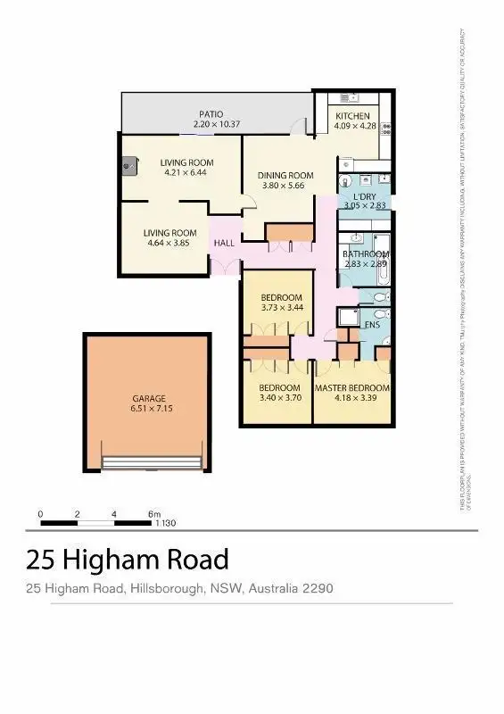 Floorplan of Homely house listing, 25 Higham Road, Hillsborough NSW 2290