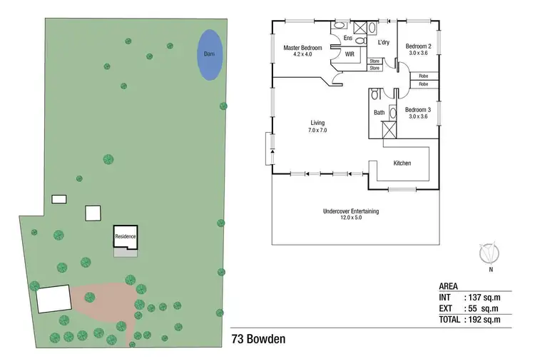Floorplan of Homely house listing, 73 Bowden Road, Black River QLD 4818