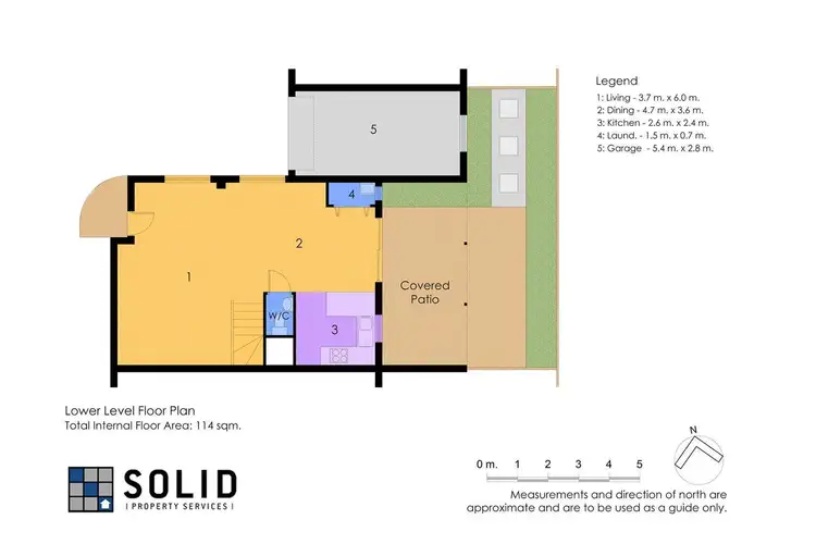 Floorplan of Homely townhouse listing, 5/48 Robert Street, Jesmond NSW 2299
