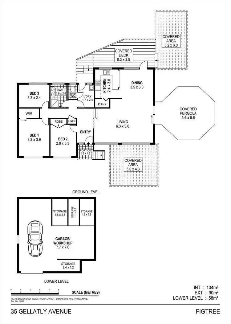 Floorplan of Homely house listing, 35 Gellatly Avenue, Figtree NSW 2525