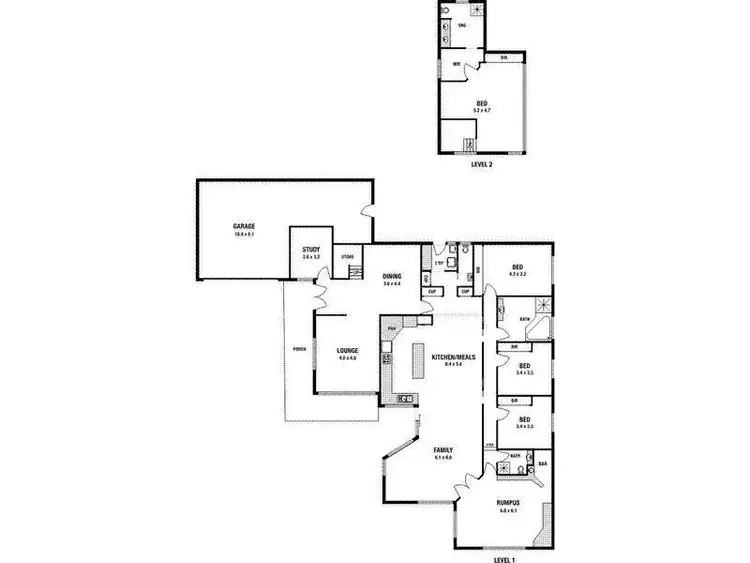 Floorplan of Homely house listing, 5 Heather Court, Ringwood North VIC 3134