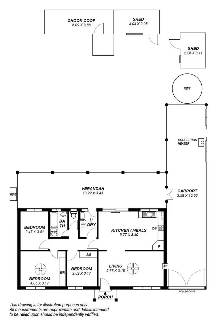 Floorplan of Homely house listing, 38 Stirling Crescent, Aldinga Beach SA 5173