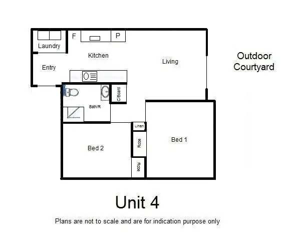Floorplan of Homely unit listing, 4/81 Cathcart Street, Girards Hill NSW 2480