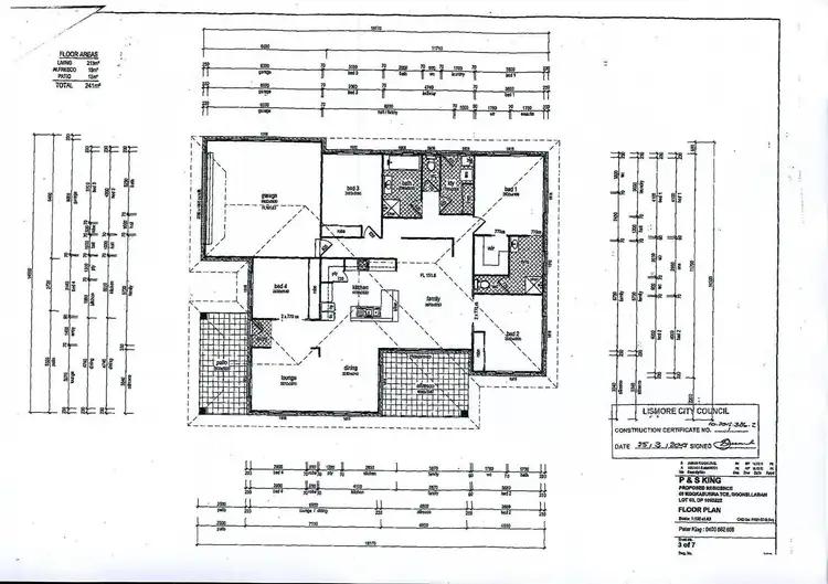 Floorplan of Homely land listing, 46 Kookaburra Terrace, Goonellabah NSW 2480