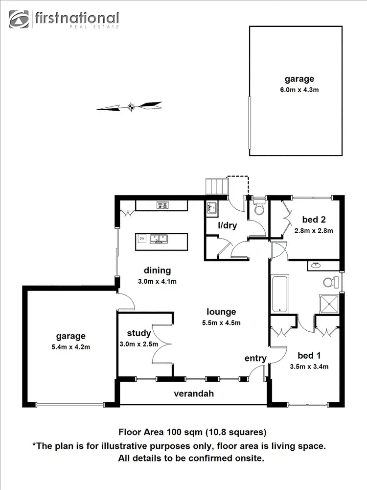 Floorplan of Homely house listing, 3B Allardice Parade, Berwick VIC 3806