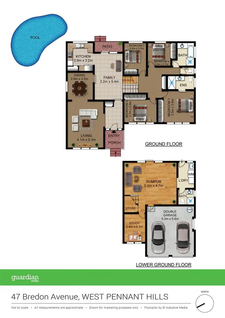 Floorplan of Homely house listing, 47 Bredon Avenue, West Pennant Hills NSW 2125