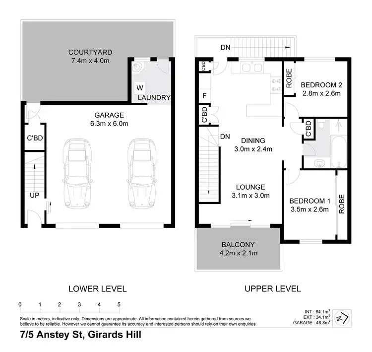 Floorplan of Homely unit listing, 7/5 Anstey Street, Girards Hill NSW 2480