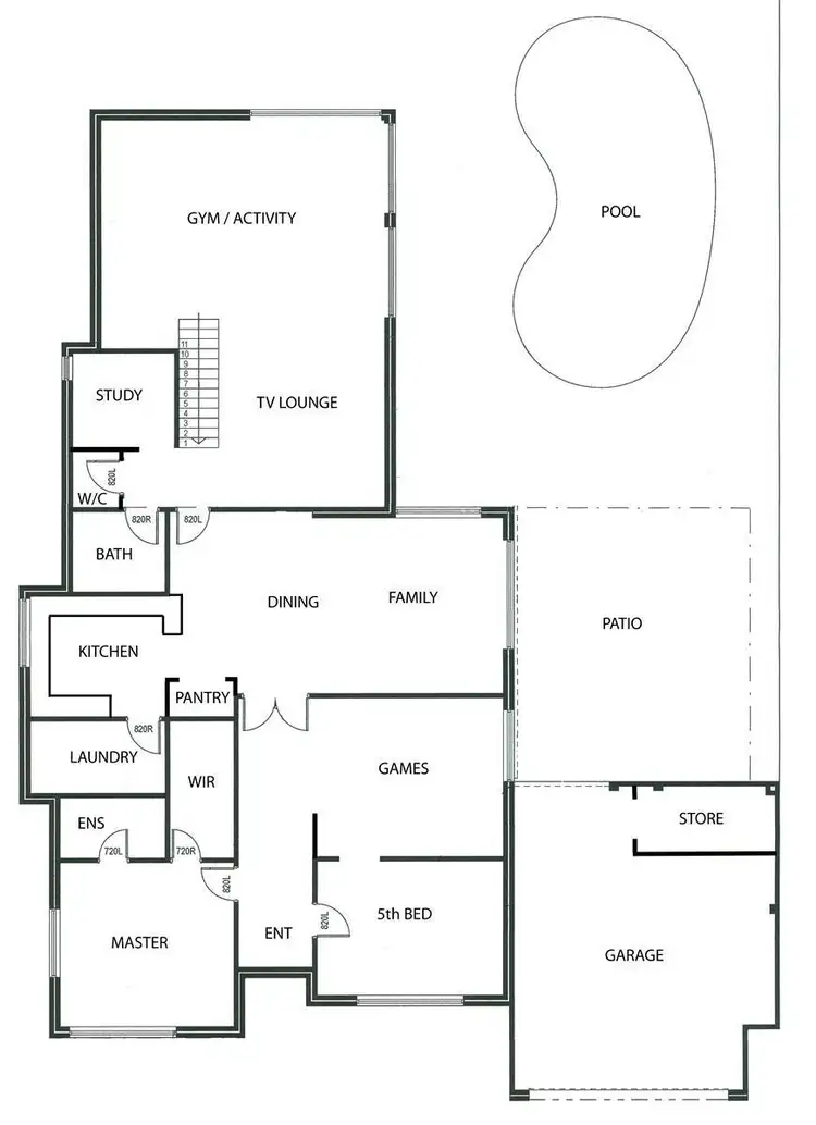Floorplan of Homely house listing, 22 Mitchell Street, Karrinyup WA 6018