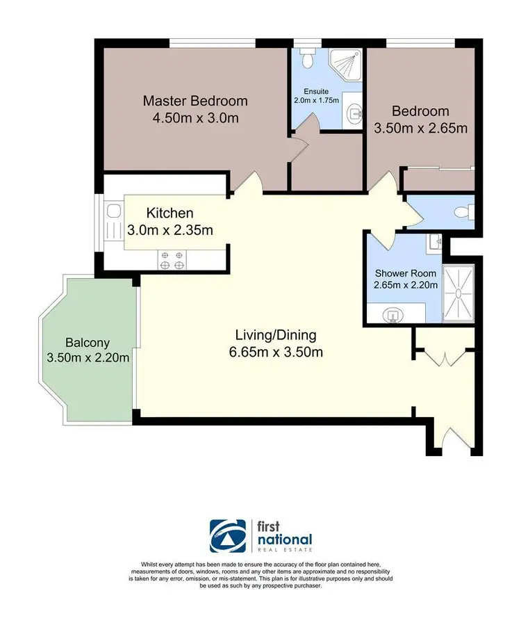 Floorplan of Homely unit listing, 18/27 Wharf Road, Surfers Paradise QLD 4217