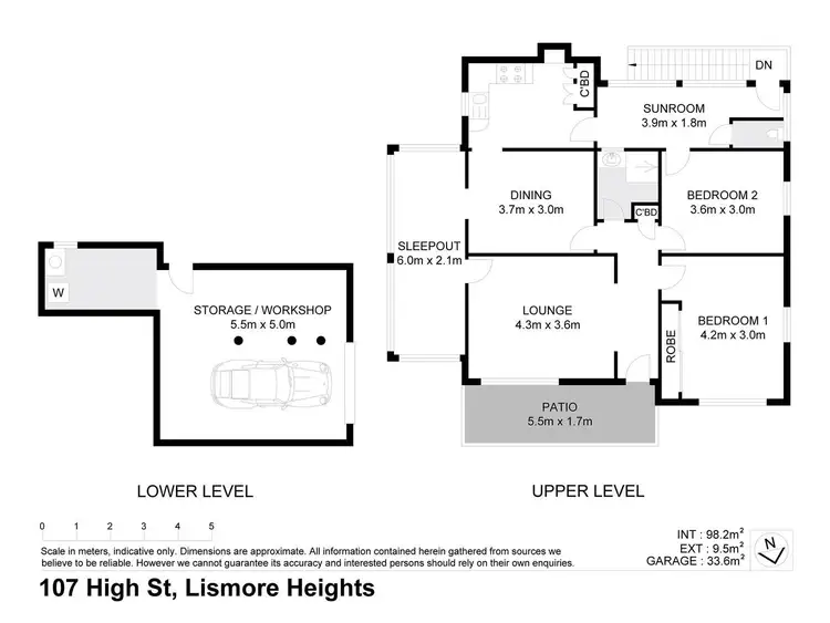 Floorplan of Homely house listing, 107 High Street, Lismore Heights NSW 2480