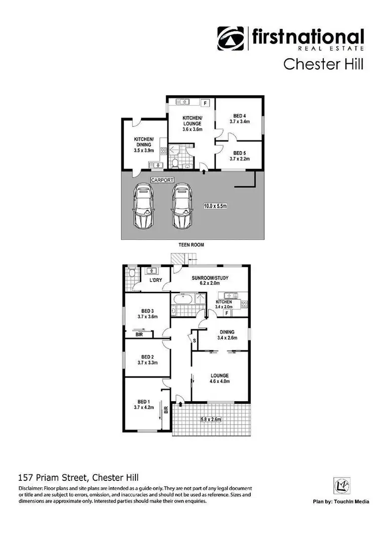 Floorplan of Homely house listing, 157 Priam Street, Chester Hill NSW 2162
