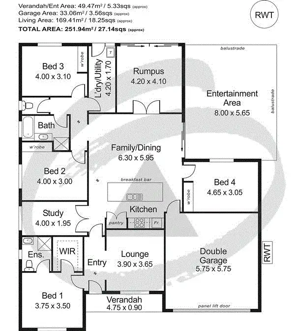 Floorplan of Homely house listing, 22a Lower Nixon Street, Nairne SA 5252