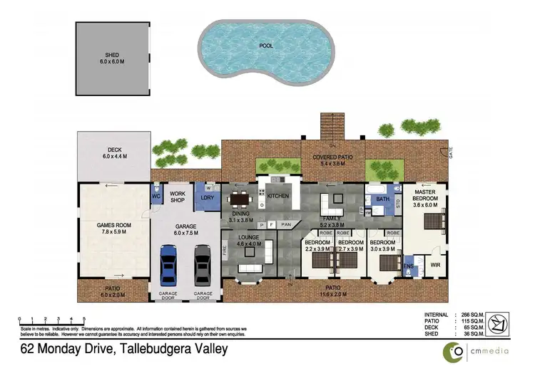 Floorplan of Homely house listing, 62 Monday Drive, Tallebudgera Valley QLD 4228