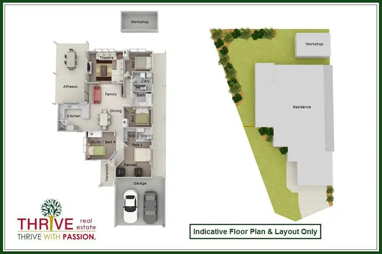Floorplan of Homely house listing, 3 Echo Way, Success WA 6164