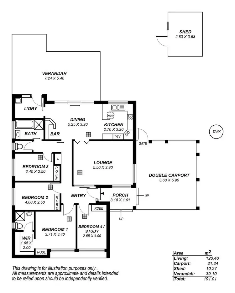 Floorplan of Homely house listing, 17 Norwich Road, Salisbury East SA 5109
