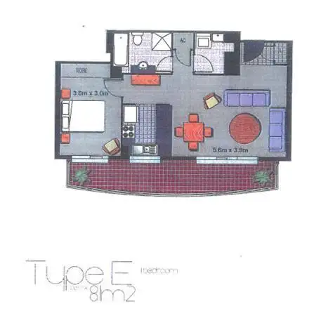 Floorplan of Homely apartment listing, 'THE CREST' 15 Breaker_ Street, Main Beach QLD 4217