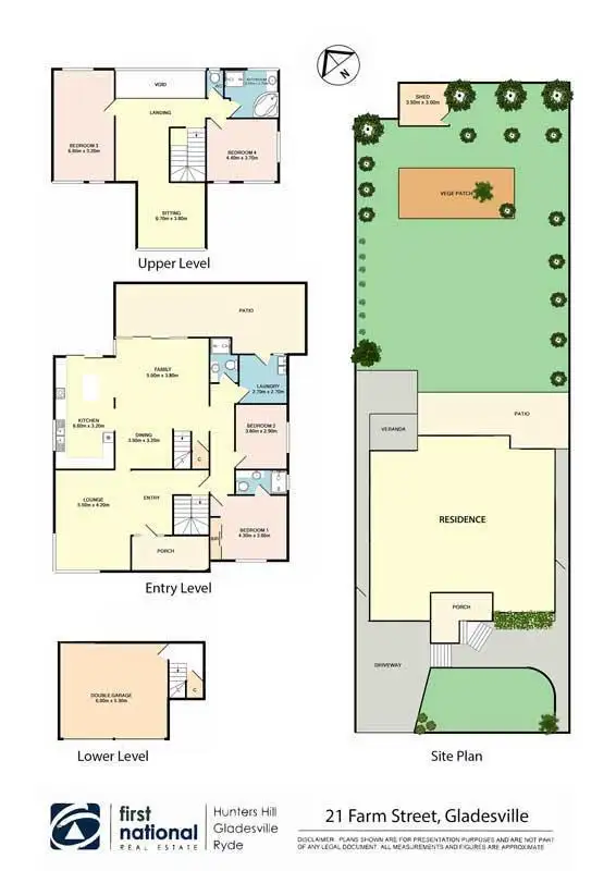 Floorplan of Homely house listing, 21 Farm Street, Gladesville NSW 2111