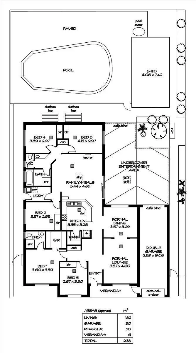 Floorplan of Homely house listing, 10 Macadam Street, Modbury Heights SA 5092