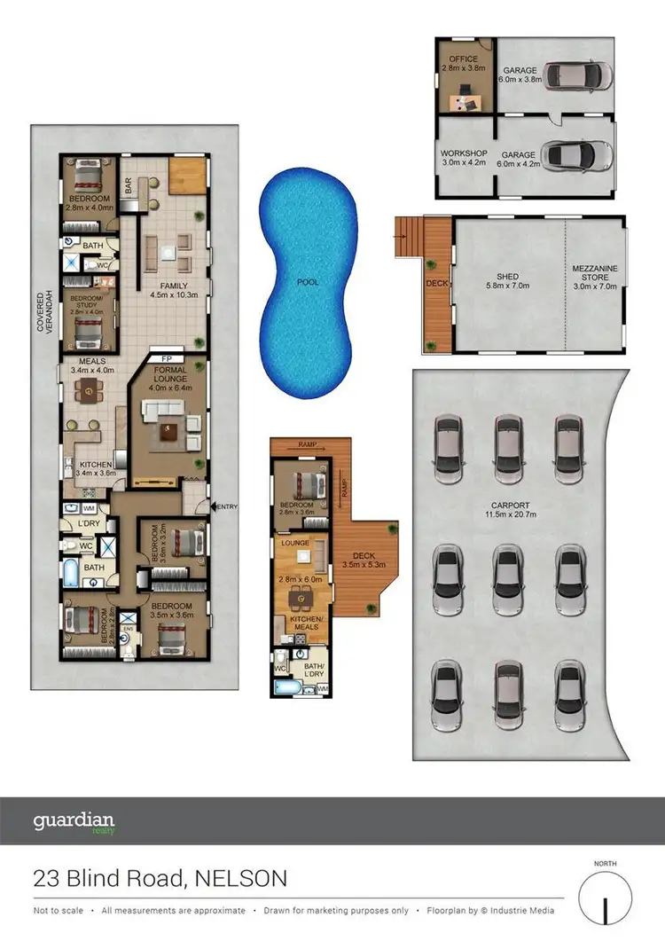 Floorplan of Homely house listing, 23 Blind Road, Nelson NSW 2765