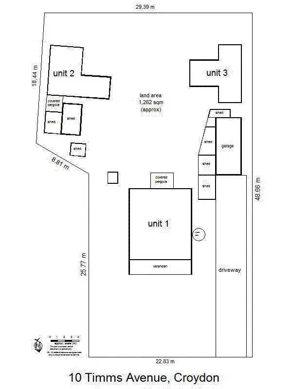 Floorplan of Homely land listing, 10 Timms Avenue, Croydon VIC 3136